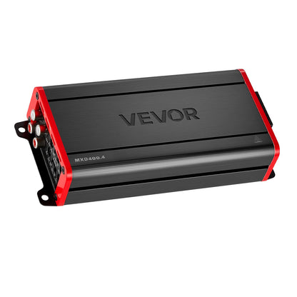 VEVOR 4 Channel Car Audio Amplifier 2 Ohm Stable Bridgeable Class D Full Range Amp Max Power 4 x 272W @ 4 Ohm / 4 x 400W @ 2 Ohm for Car SUV Truck Off-Road - 4TDDL4X200WRNVNK2001V9 - view 10