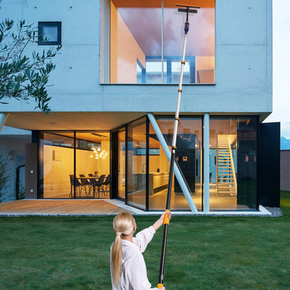 VEVOR Telescoping Pole, 6 to 24 FT Pole, Extension Multi-Purpose Pole, Sturdy Aluminum Alloy Paint Extendable Pole with Flip-Lock Design, Telescopic Pole for Painting, Dusting and Cleaning - 624YCGTYZGJSJ2D0SV0 - view 9
