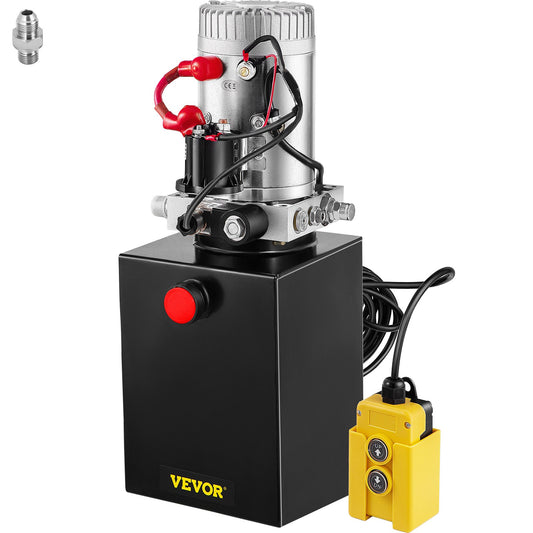 Hydraulic Pump Electric Hydraulic Pump 6 Quart Single Acting Metal Reservoir for Dump Trailer - 6LCZYYBTXDZY00001V0 - view 1