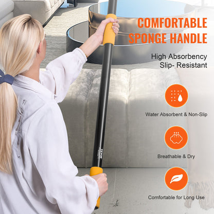 VEVOR Telescoping Pole, 7 to 30 FT Pole, Extension Multi-Purpose Pole, Sturdy Aluminum Alloy Paint Extendable Pole with Flip-Lock Design, Telescopic Pole for Painting, Dusting and Cleaning - 730YCGTYZGJSPFZ03V0 - view 6