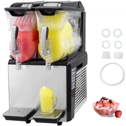 VEVOR slushy machine - view 1; drinks not included