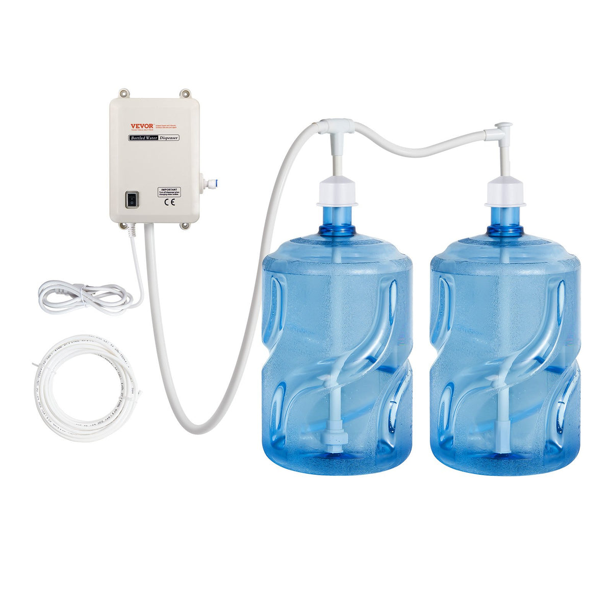 VEVOR Bottled Water Pump Systems - view 11; bottles and beverages not included