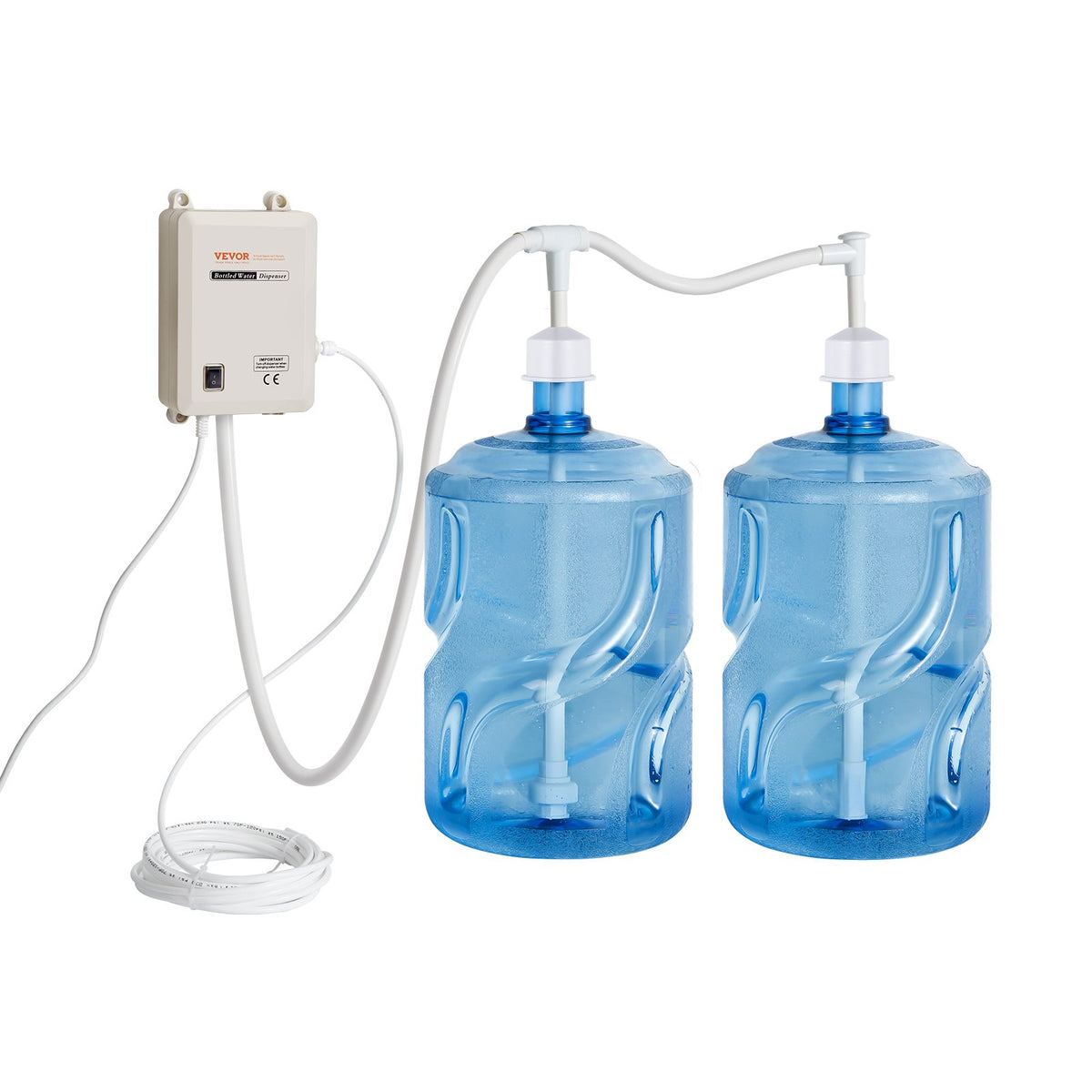VEVOR Bottled Water Pump Systems - view 10; bottles and beverages not included