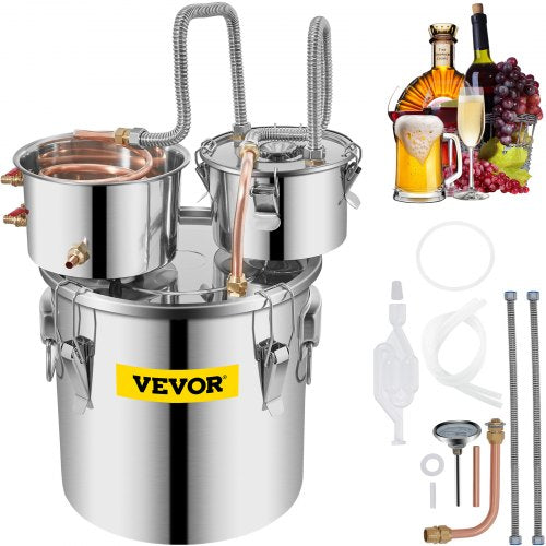 VEVOR Distillation Kits - view 1; bottles and beverages not included