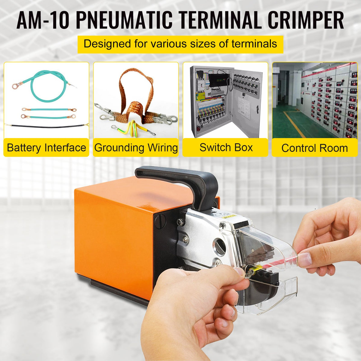 VEVOR Hand Swager Crimper - Select Your Configuration - AM10QDDZYJJ000001V0 - view 2