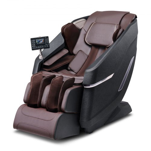 VEVOR Massage Chair with Flexible SL-Track, Full Body Zero Gravity Recliner, 10-18 Auto Modes, 3D Shiatsu, Heating, Bluetooth Speaker, Airbag, Foot Roller, and Touch Screen - AMYBBSCKPSLD1GB7XV1 - view 2