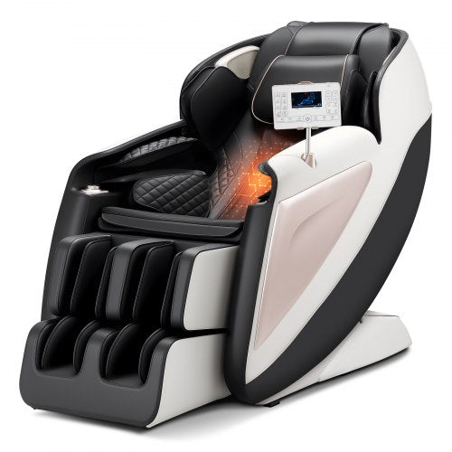 VEVOR Full Body Massage Chair, 3D Zero Gravity Recliner with SL Track, 18 Auto Modes, Heat, Foot Rollers, Armrest Control, LCD Display, 36 Airbags, Retractable Footrest - AMYLCDPFSAJKNGBSS001V1 - view 2