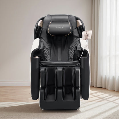 VEVOR Full Body Massage Chair, 3D Zero Gravity Recliner with SL Track, 18 Auto Modes, Heat, Foot Rollers, Armrest Control, LCD Display, 36 Airbags, Retractable Footrest - AMYLCDPFSAJKNGBSS001V1 - view 9