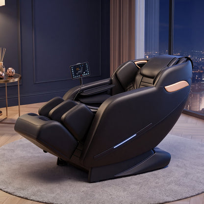 VEVOR Massage Chair, 3D Zero-Gravity Full Body Massage Chair with Extendable Footrest, Automatic Modes, Airbags, Waist & Leg Heating, Bluetooth Speaker, Touchscreen Control, for Home and Office Use - AMYLEDPBBSSLGKMIJ001V1 - view 9
