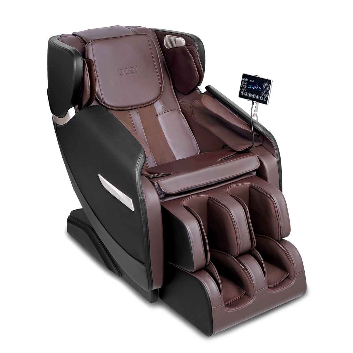 VEVOR Massage Chair - Full Body Zero Gravity Recliner with Multi Auto Modes, 3D Shiatsu, Heating, Bluetooth Speaker, Airbag, Foot Roller, and Touch Screen - AMYSXYKBBSDD4KW4QV1 - view 1