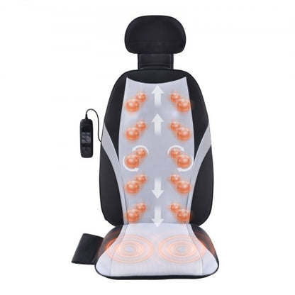 VEVOR Shiatsu Back Massager with Heat, Massage Seat Cushion with 2-Group Back Shiatsu Rollers and 2 Seat Vibration Motors, Fatigue Relief Seat Massage Chair Pad with 5 Vibration Modes for Home Office - AMZD220000004WEZZV5 - view 2