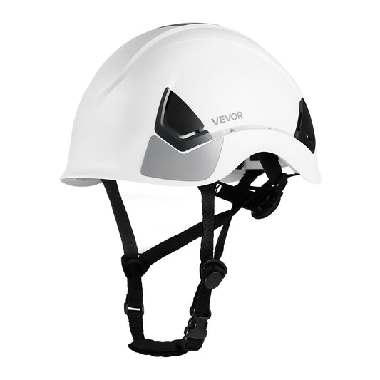 VEVOR Safety Helmet, ANSI/ISEA Z89.1 Approved ABS Safety Hard Hat with 6-Point Ratchet Suspension, Adjustable Vented Hardhat for Men Women Adults, for Outdoor Indoor Industrial Construction Workwear - AQMANSITYPE127YWH001V0 - view 1