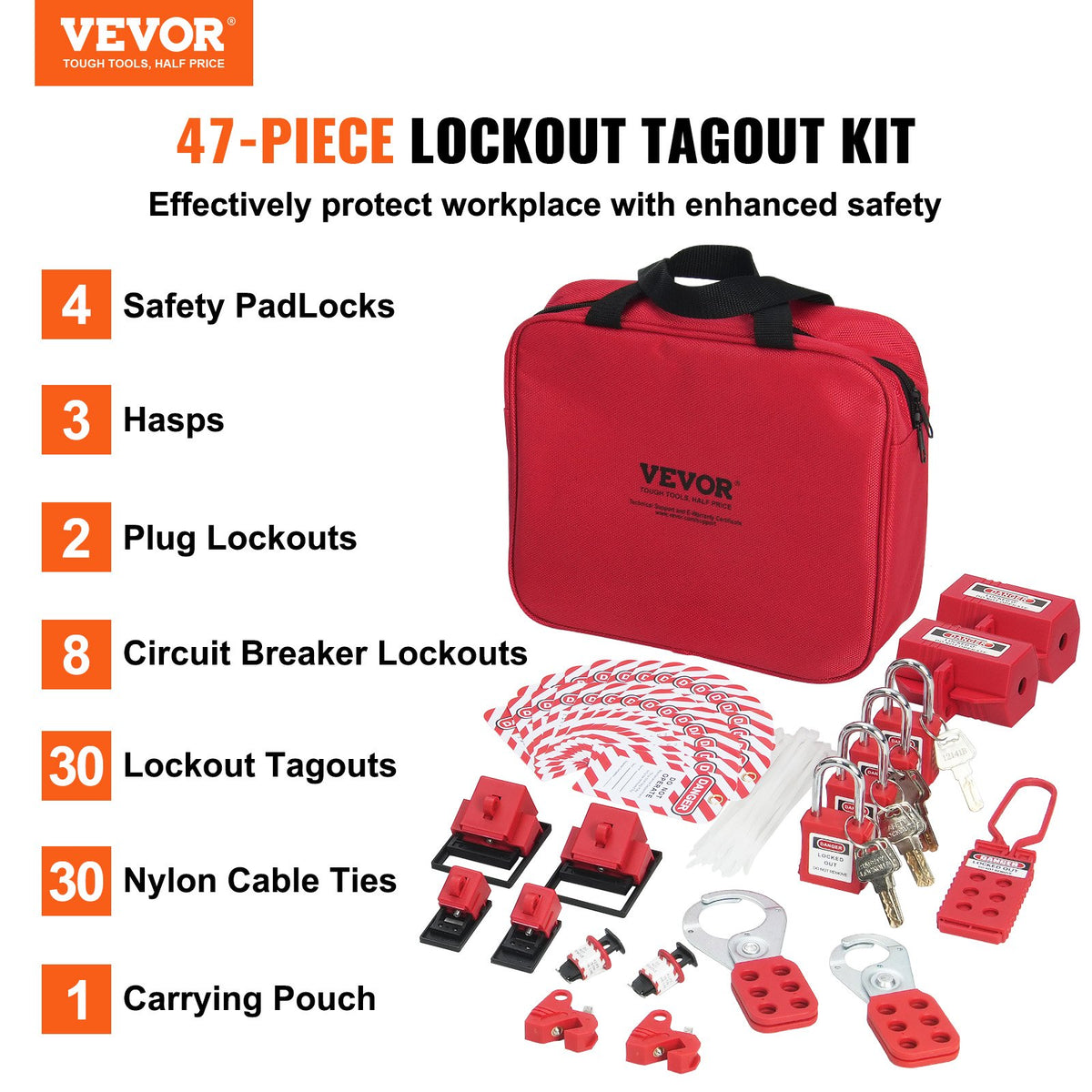 VEVOR Circuit Breaker Lockouts - Select Your Configuration - AQSJTZ47JBDGWLU0XV0 - view 2