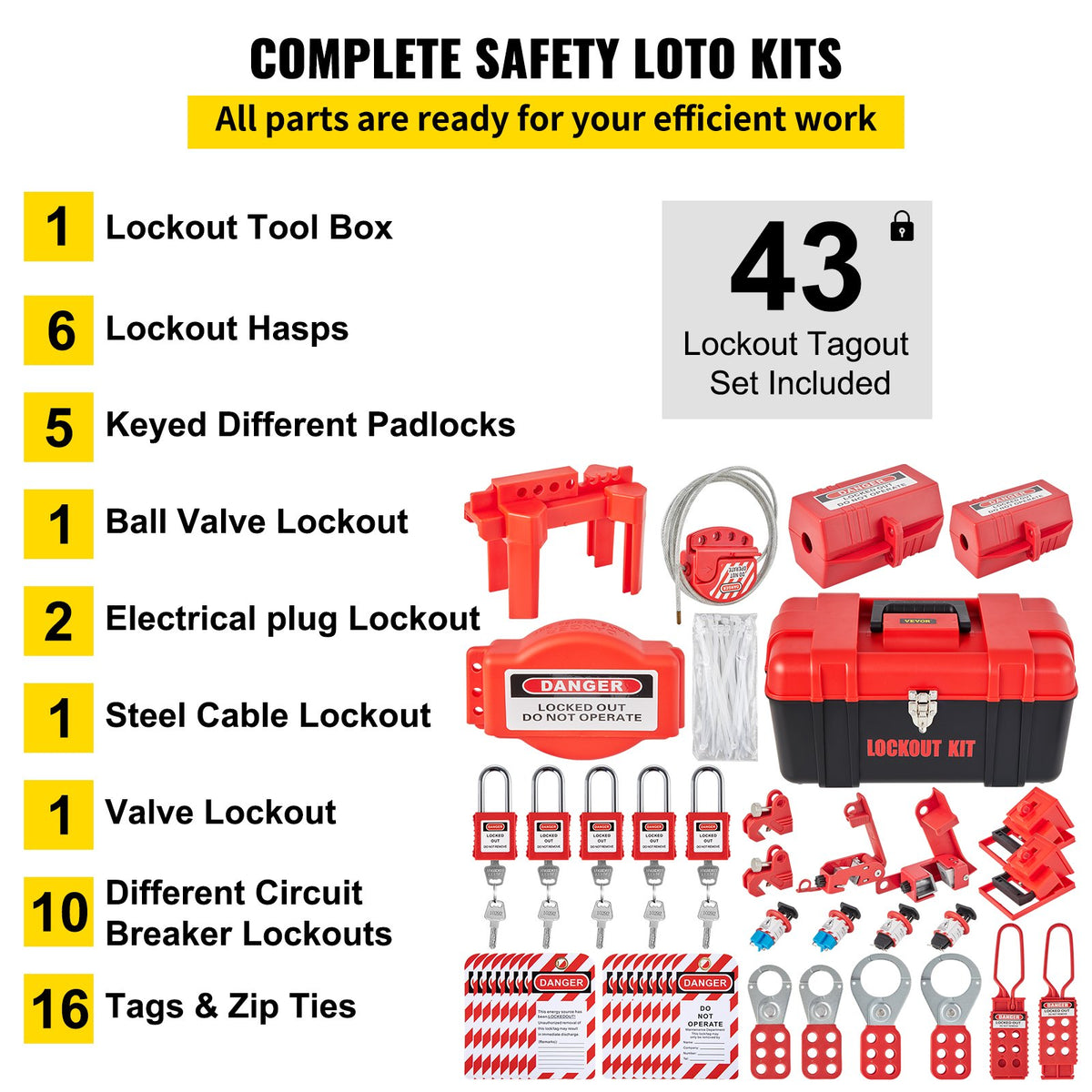 VEVOR Circuit Breaker Lockouts - Select Your Configuration - AQSJTZJDGJX40YXFBV0 - view 3
