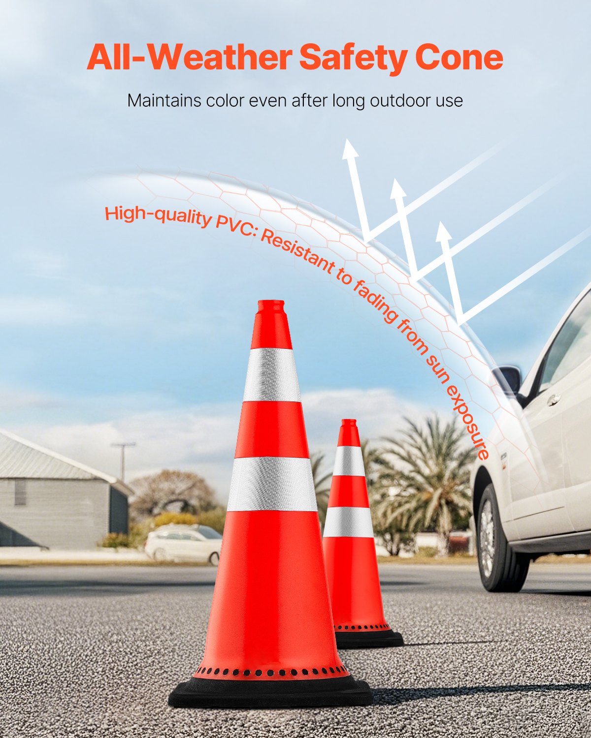 VEVOR Traffic Cones - Select Your Configuration - AQZYCHDSBJ3083YAHV0 - view 3