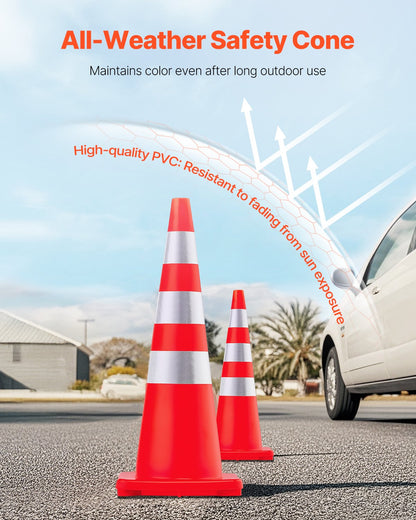VEVOR Traffic Cones - Select Your Configuration - AQZYCQHBJ3636KKUBV0 - view 3