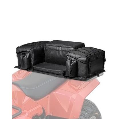 VEVOR ATV Rear Storage Bag, 50L ATV Rear Cargo Bag with Sponge Seat Cushion & Bottle Holder, 600D Oxford Cloth Rear Seat Gear Bag Fit Most ATVs with Rear Rack, Compatible with ATV, UTV, Can-Am Vehicle - ATVZBBRZDLBMNUTFBV0 - view 2