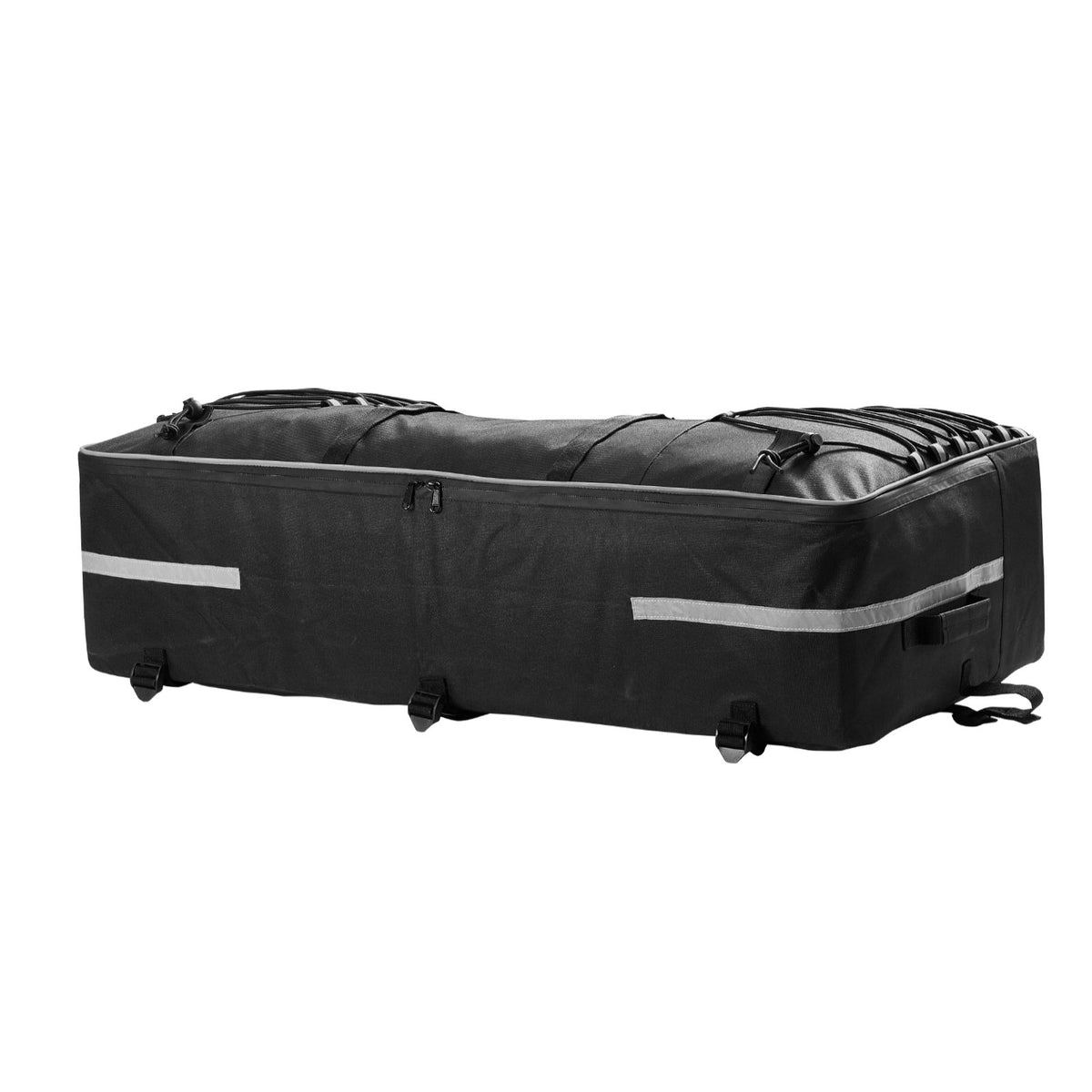 VEVOR ATV Rear Storage Bag, 60L ATV Rear Cargo Storage Bag with Backrest & Waterproof Cover, 600D Oxford Cloth Rear Seat Gear Bag Fit Most ATVs with Rear Rack, Compatible with ATV, UTV, Can-Am Vehicle - ATVZBBRZNL74NVXW7V0 - view 10