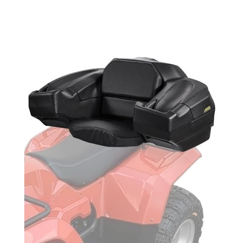 VEVOR ATV Rear Storage Box and Lounger, 95L ATV Cargo Box with Seat & Backrest, Waterproof LLDPE & Lockable Lounger Storage Box Fit Most ATVs with Rear Rack, Compatible with ATV, UTV, Can-Am Vehicles - ATVZBBYZJYX7J23YQV0 - view 2