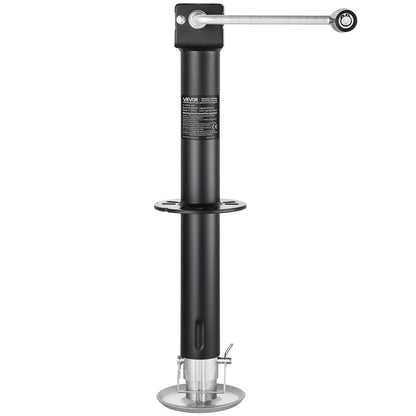 VEVOR 5000 lbs A-Frame Trailer Jack, 15-Inch Vertical Travel, Trailer Lift Jack with Adjustable 7-Level Drop Leg & Drill Socket, Cordless Drill Compatible, Suitable for RV, Utility, Yacht Trailers - AXLSTCQJDSYKA13UA001V0 - view 10