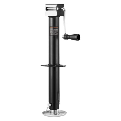 VEVOR A-Frame Trailer Jack, 5000 lbs Dynamic Load Capacity, Trailer Jack Stand with Handle & Rectangular Footpad, 15-inch Vertical Travel, Suitable for RV, Horse, Utility Trailers, Yacht Trailers - AXLSTCQJDSYKAZ99C001V0 - view 1