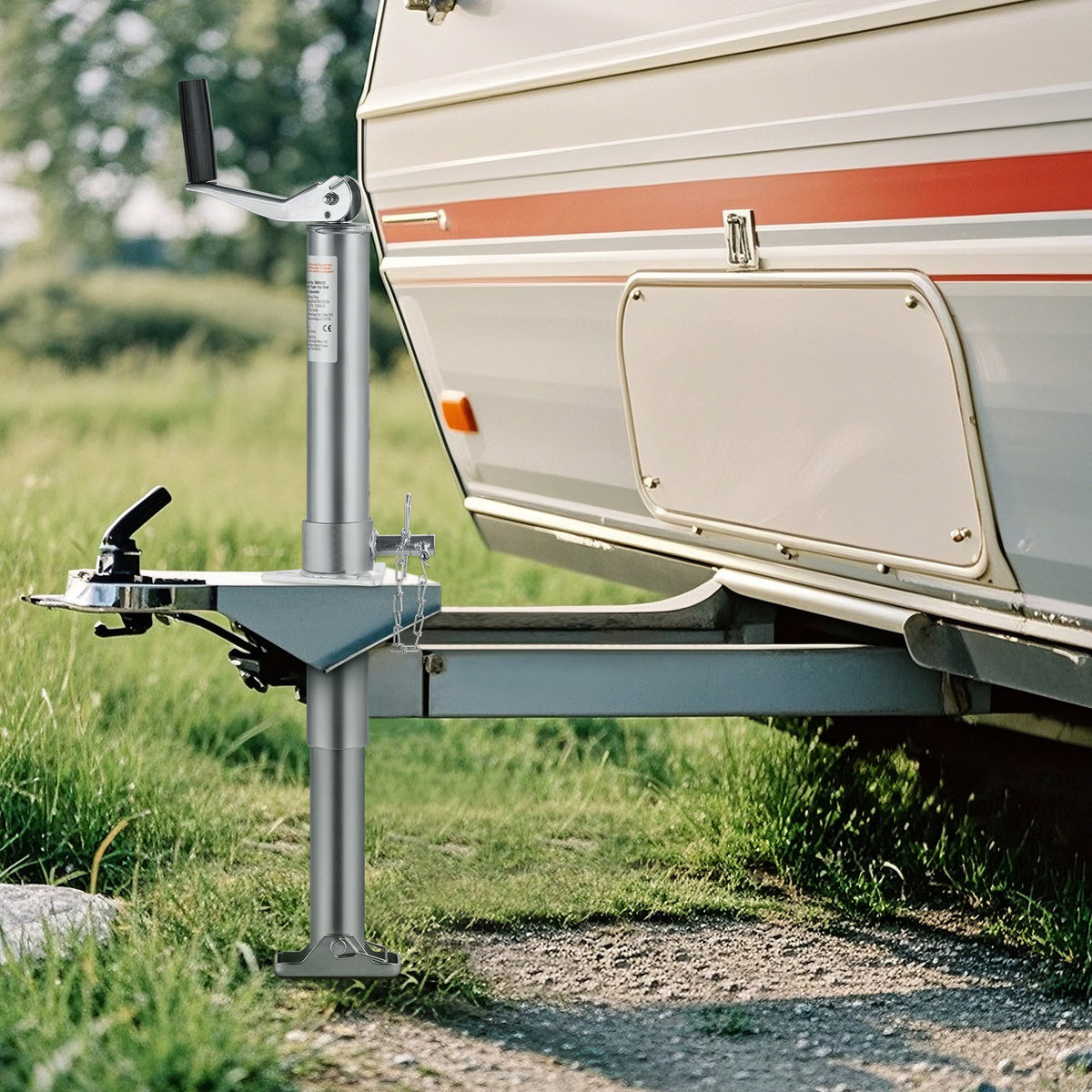A Frame Trailer Jack Bolt on Trailer Tongue Jack 2000 lbs 14.2" Travel - AXLSTCQJDSYKLOCI8V0 - view 9