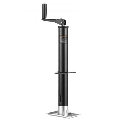 VEVOR A-Frame Trailer Jack, 2000 lbs Dynamic Load Capacity, Trailer Jack Stand with Handle & Rectangular Footpad, 15-inch Vertical Travel, Suitable for RV, Horse, Utility Trailers, Yacht Trailers - AXLSTCQJDSYKZVW33001V0 - view 2