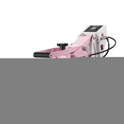 VEVOR Heat Press, 15 x 15 inch Digital Heat Press Machine, Slide Out Heat Transfer Machine, Fast and Even Heating, 2-Layer Insulation Cotton, Heat Transfer Machine for T-Shirts/Pillows/Bags, Pink - AYPBSTHJP15152NXKV1 - view 10