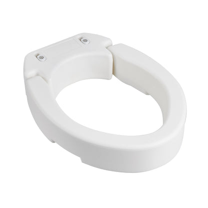 VEVOR Raised Toilet Seat, 300 lbs Load Capacity, 3.5-Inch Lift Height, Commode Elevated Toilet Seat Riser with Enlarged Opening for Seniors, Elderly, Handicap, Disabled, Adults, Fits Elongated Bowl - AZSJGMTZD35YO6XQR001V0 - view 10