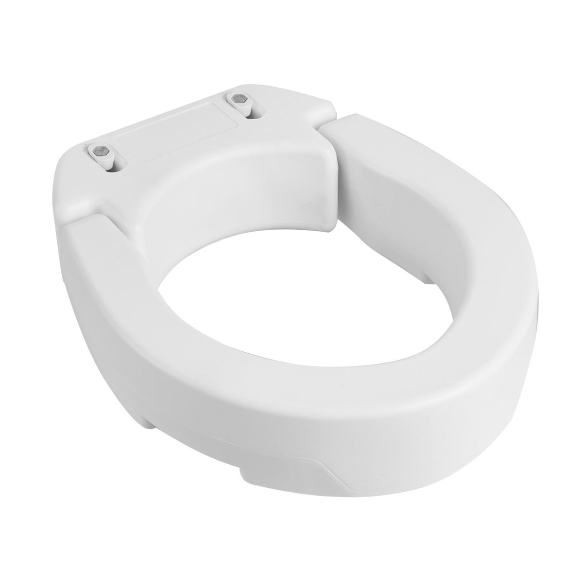 VEVOR Raised Toilet Seat, 300 lbs Load Capacity, 3.5-Inch Lift Height, Commode Elevated Toilet Seat Riser with Enlarged Opening for Seniors, Elderly, Handicap, Disabled, and Adults, Fits Round Bowl - AZSJGMTZD35YVGGYI001V0 - view 10