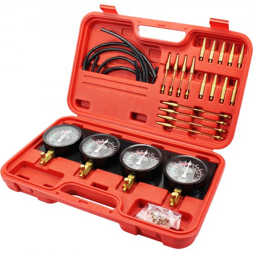 Bestauto Fuel Vacuum Carburetor Synchronize Tool Kit Fuel Vacuum Carburetor Synchronizer carb sync Gauge Set with Rubber Hose - B100132SLZKB00001V0 - view 1