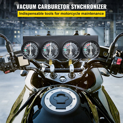 Bestauto Fuel Vacuum Carburetor Synchronize Tool Kit Fuel Vacuum Carburetor Synchronizer carb sync Gauge Set with Rubber Hose - B100132SLZKB00001V0 - view 2