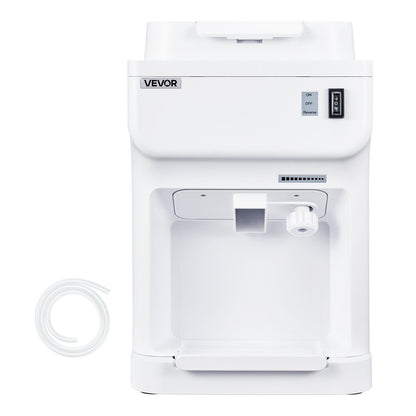 VEVOR Commercial Ice Shaver Crusher, 220lbs Per Hour Electric Snow Cone Maker with 4L Ice Cube Box, 350W 1500RPM Tabletop Shaved Ice Machine for Parties Events Bar, Home and Commercial Use (White) - BBJBS350WBDHFCMJM001V1 - view 10