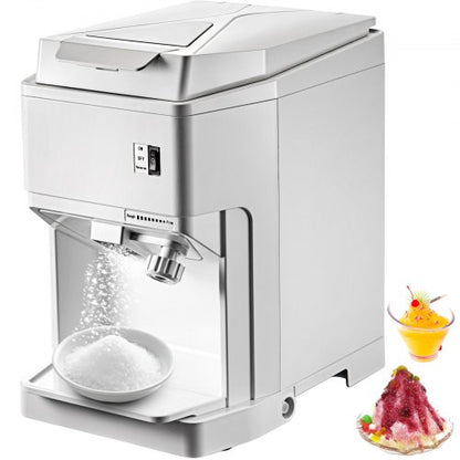 VEVOR Ice Shaver Machine Electric, Snow Cone Machine Commercial 265 LBS/H, Shaved Ice Machine with Ice Hopper & Lid, 250W Ice Crusher with Drain Pipe Tabletop Shaved Ice Maker with - BBJBSMCBY-168HNNRV1 - view 1