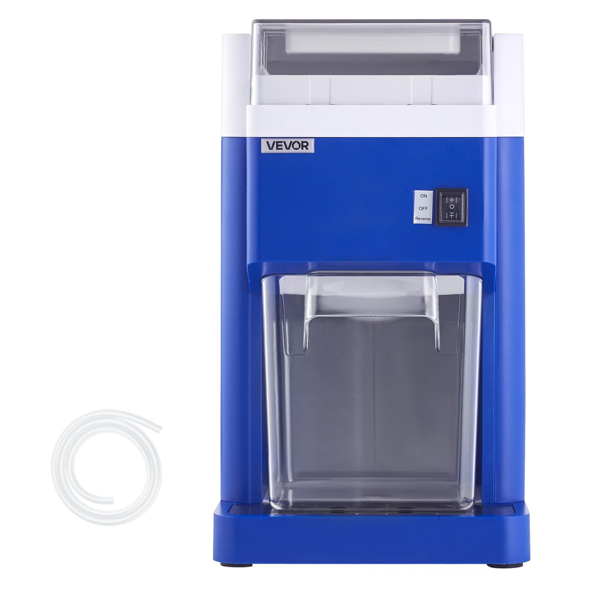 VEVOR Commercial Ice Shaver Machine, 1.91QT /1.8L Large Electric Snow Cone Machine, Fine & Fluffy with 300W Motor, Stainless Steel Blades, Shaved Ice Maker for Dessert Shop Home Party Restaurant, Blue - BBJLB18L400WY0VEZ001V1 - view 10