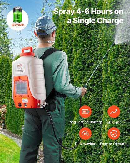 VEVOR Battery Powered Backpack Sprayer - Select Your Configuration - BBPPPPE416L12HNJ1V1 - view 3