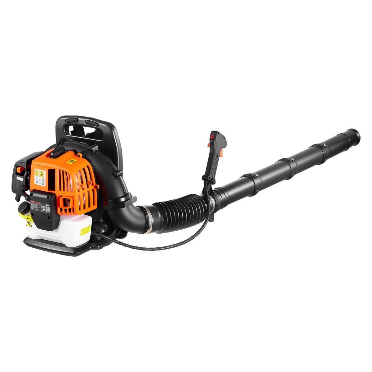 VEVOR Backpack Leaf Blower, 43CC 2-Stroke Engine Gas Powered Leaf Blower with 1.38L Fuel Tank, 447 CFM Air Volume, 150 MPH Air Speed, Ideal for Lawn Care, Leaves Cleaning, Yard Debris & Snow Removal - BBSRYCYJ43CCL8PTI001V0 - view 10