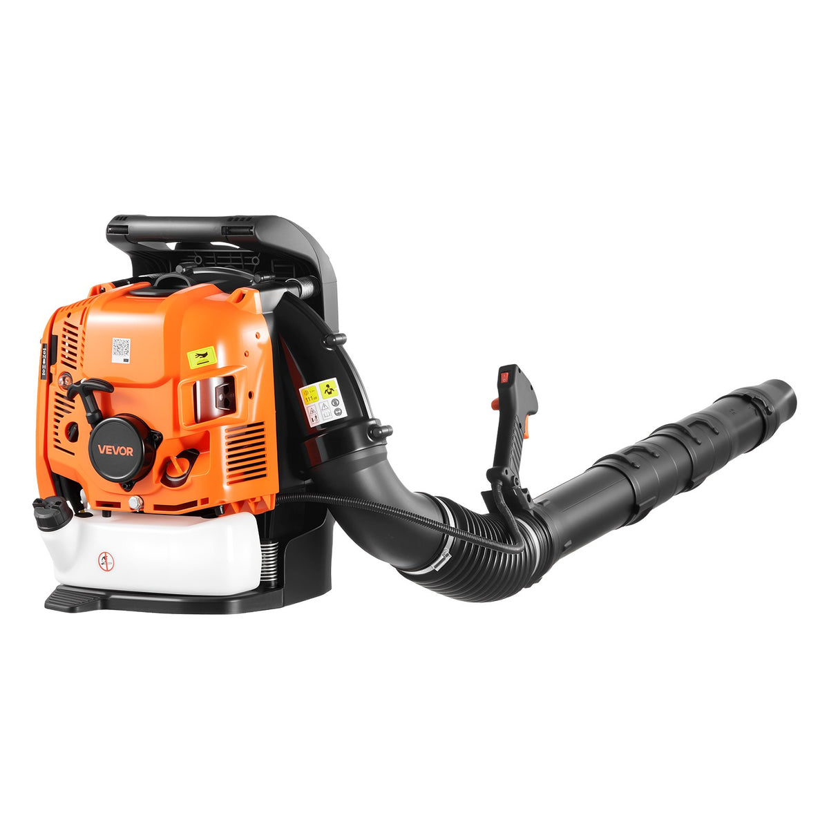 VEVOR Backpack Leaf Blower, 75.6CC 4-Stroke Engine Gas Powered Leaf Blower with 1.8L Fuel Tank, 615 CFM Air Volume, 179 MPH Air Speed, Ideal for Lawn Care, Leaves Cleaning, Yard Debris & Snow Removal - BBSRYCYJ756CV9ZOF001V0 - view 10
