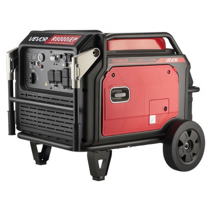 VEVOR Inverter Generator, 10KW Peak Watt Inverter Generator, Remote Start Inverters Generators for Home Outdoor, Gas Powered, Stable Power, CO Sensor, RV Ready 1A & 2.1A Outlet (6.8KW Operating Power) - BCGBPFDJJYSDO10UZ001V5 - view 2