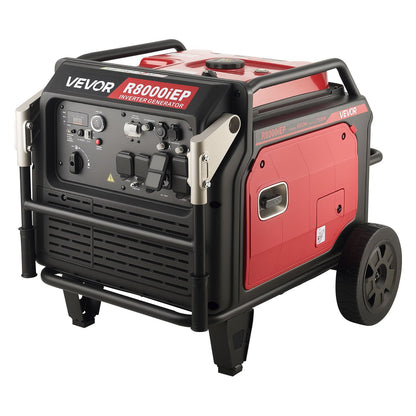 VEVOR Inverter Generator, 10KW Peak Watt Inverter Generator, Remote Start Inverters Generators for Home Outdoor, Gas Powered, Stable Power, CO Sensor, RV Ready 1A & 2.1A Outlet (6.8KW Operating Power) - BCGBPFDJJYSDO10UZ001V5 - view 10