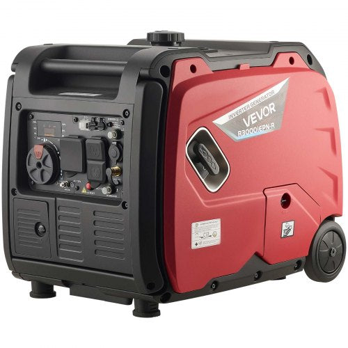 VEVOR Inverter Generator, 4200W Peak Watt Quiet Inverter Generator, Dual Fuel Inverters Generators for Home Outdoor, Gas & LPG Powered, Stable Power, CO Sensor, RV Ready 8.3A Outlet, Long Run Time - BCGBPFDJJYSSRKE2X001V5 - view 2