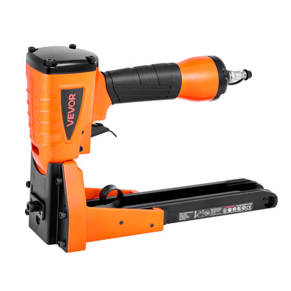 VEVOR Pneumatic Carton Closing Stapler, 13 Gauge Pneumatic Cardboard Staple Gun for 1-3/8 inch Crown 5/8" & 3/4" Length, Depth-Adjustable 70-120 PSI Air Staple Gun for Boxes Carton Closing, Packaging - BCGDSDDQ16GAIKDKG001V0 - view 10
