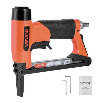 VEVOR Pneumatic Staple Gun, 20 Gauge Long-Nose Upholstery Stapler for 50 Series Fine Wire Staples 1/2-inch Crown 1/4"-5/8" Length, Max 110PCS Loading Air Staple Gun for Upholstering, Woodworking, DIY - BCGDSDDQ20GAVQ3M4001V0 - view 2