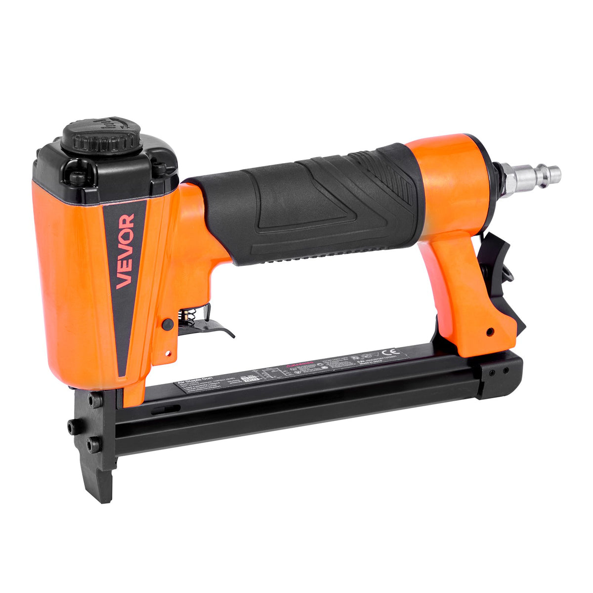 VEVOR Pneumatic Staple Gun, 21 Gauge Pneumatic Upholstery Stapler for 80 Series 1/2-inch Crown 1/4"-5/8" Length Staples, 70-110 PSI Air Staple Gun for Woodworking, Upholstering, Crafts, DIY Projects - BCGDSDDQ21GAESFXR001V0 - view 10