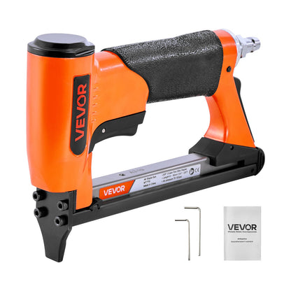 VEVOR Pneumatic Staple Gun, 22 Gauge Air Upholstery Stapler for 71 Series Fine Wire Staples 3/8" Crown 1/4"-5/8" Length, Max 180PCS Loading Air Staple Gun for Upholstering, Woodworking, DIY Projects - BCGDSDDQ22GAOD6LE001V0 - view 1
