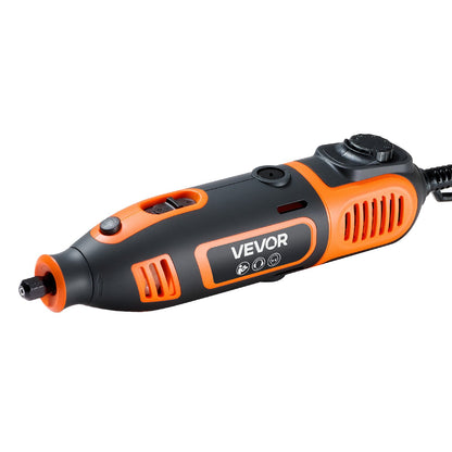 VEVOR 84-Piece Rotary Tool Kit, 200W Mini Power Rotary Tool Corded , 6-Level Speed 8000-40000 RPM Multi-Purpose DIY Tools for Engraving, Sanding, Polishing, Carving, Grinding, Cutting, DIY Crafts - BCGXZGJTJYSJE7E9X001V1 - view 10