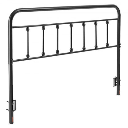 VEVOR Metal Headboard, Queen Size Headboard with Adjustable Height, Metal Headboard for Queen Size Bed, W59.65 x H40.55 x D1.5 inches, Ideal for Bedroom, Hotel, Homestay, Dormitory, Black - BDDCTBJSZLKS25Z0O002V0 - view 2