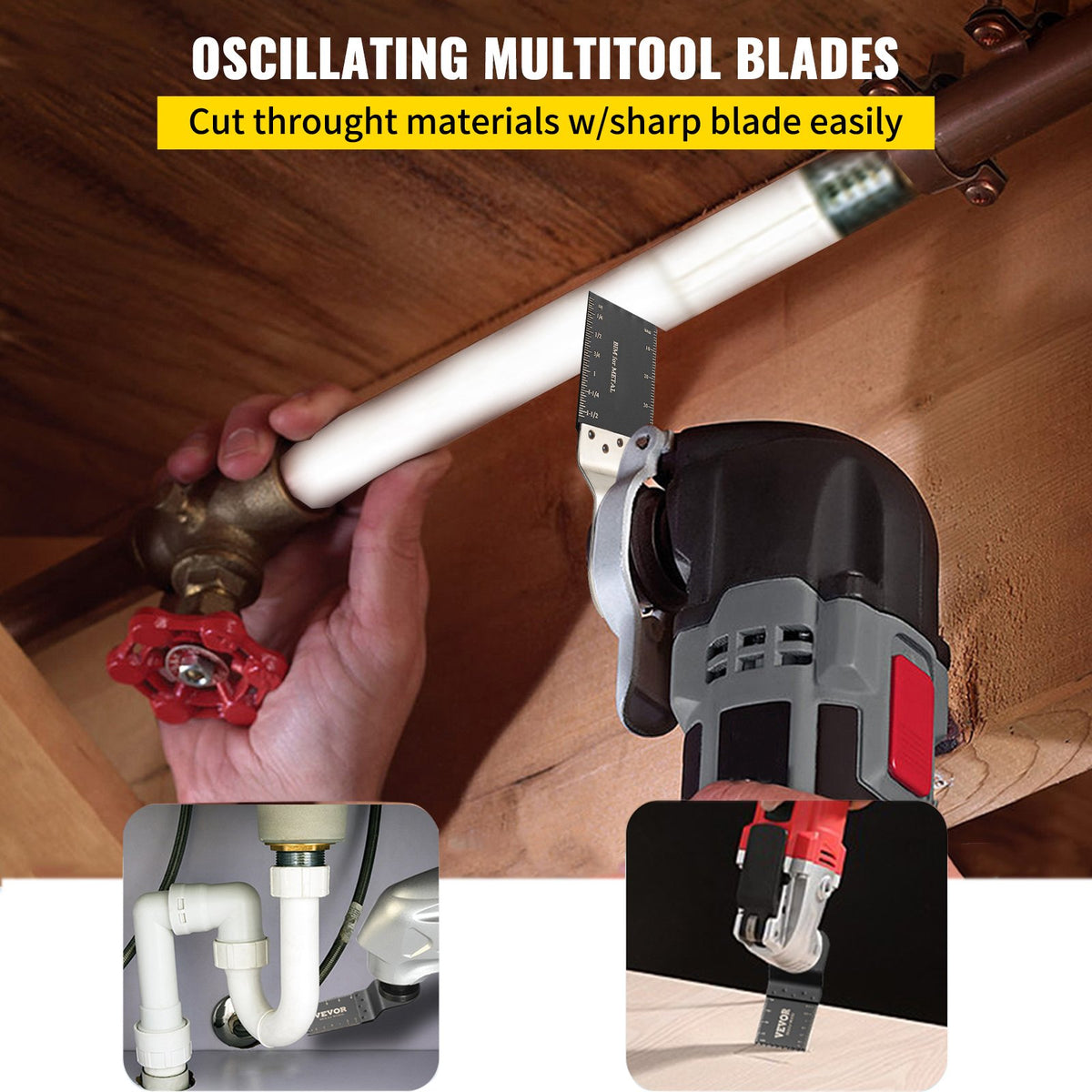 VEVOR Oscillating Tool Blades - Select Your Configuration - BDGJDPG100PCSS199V0 - view 2