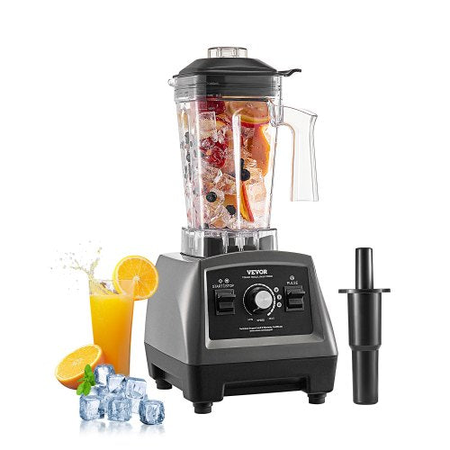 VEVOR Blender for Smoothies, 61 oz 1400W, Professional Blender with Powerful Motor, Multi-Functional Food Processing Blender for Smoothie/Milkshake/Juice, Fits for Kitchen - BDJYZSBJBJ18FLWC8V1 - view 2