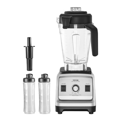 VEVOR Blender for Smoothies, 85 oz 1400W, Professional Blender with Powerful Motor, Multi-Functional Food Processing Blender with 2 Cups for Smoothie/Milkshake/Juice, Fits for Kitchen - BDJYZSBJBJ303DP5JV1 - view 10